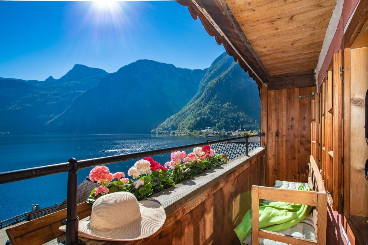 Historic Lakeview Apartments Hallstatt Buitenkant foto