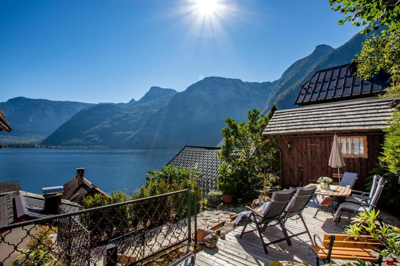 Historic Lakeview Apartments Hallstatt Buitenkant foto