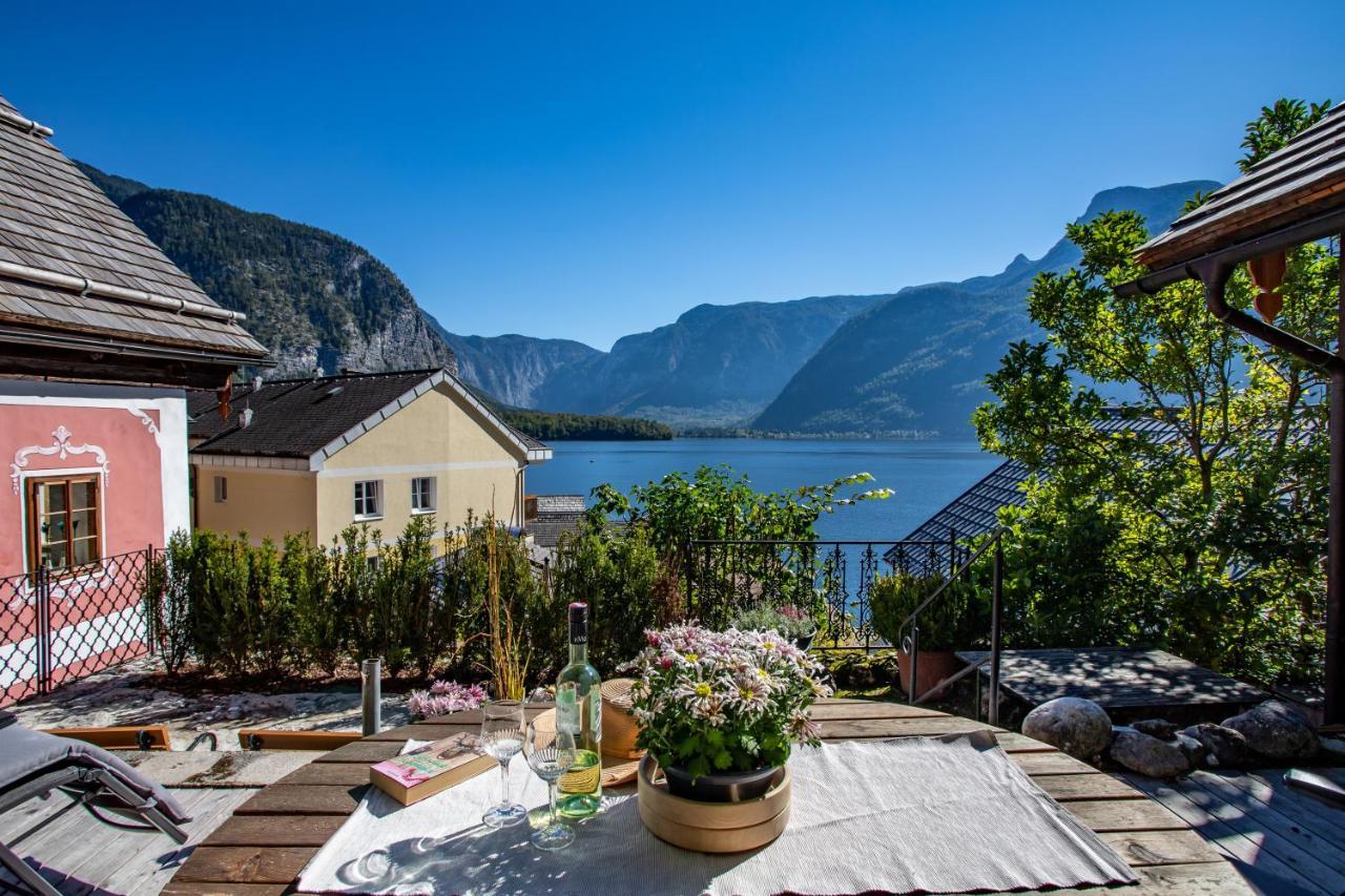 Historic Lakeview Apartments Hallstatt Buitenkant foto
