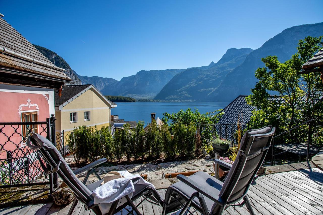Historic Lakeview Apartments Hallstatt Buitenkant foto